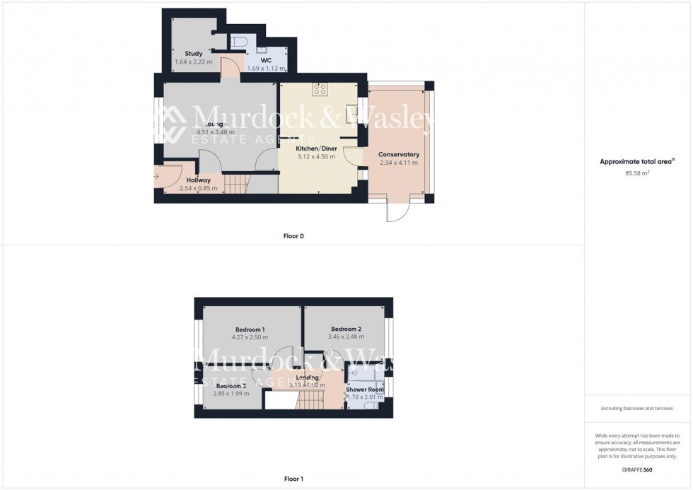 Floorplan for Coldray Close, Gloucester