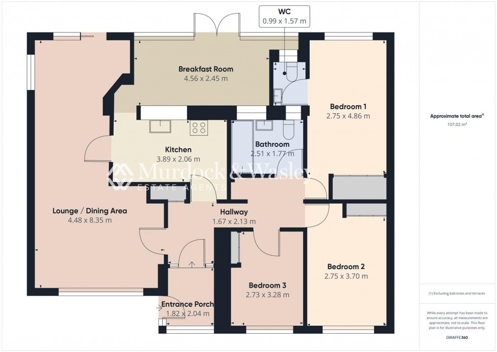 Floorplan for Corsend Road, Hartpury, Gloucester