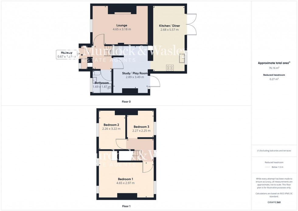 Floorplan for Birch Avenue, Gloucester