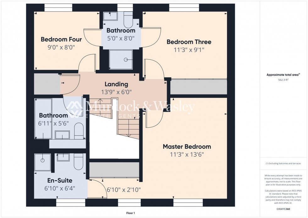 Floorplan for Linton Avenue Kingsway, Quedgeley, Gloucester