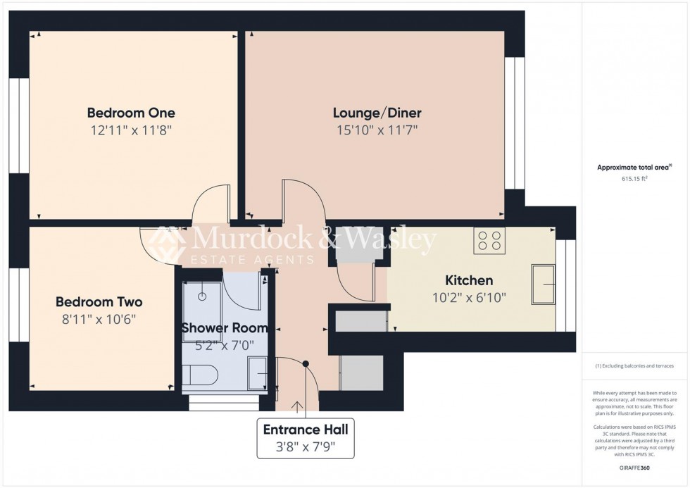 Floorplan for Dinglewell, Hucclecote, Gloucester
