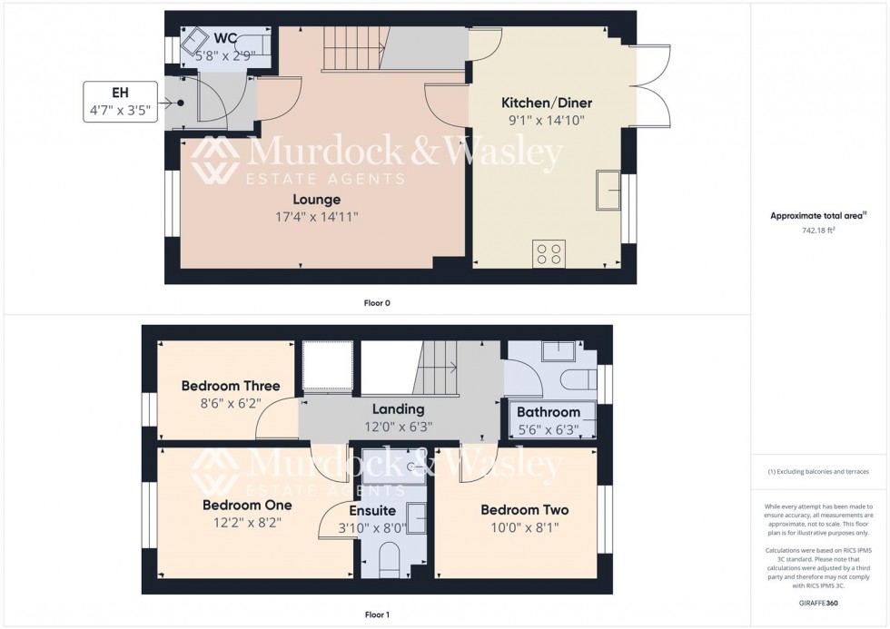 Floorplan for Knotgrass Way, Hardwicke, Gloucester