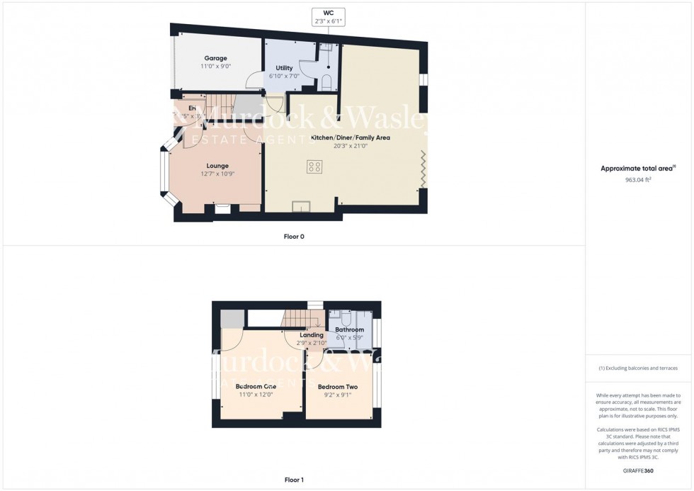 Floorplan for Nine Elms Road, Longlevens