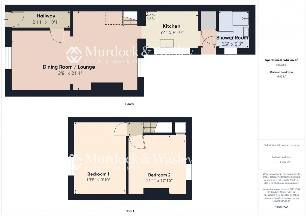 Floorplan for Linden Road, Gloucester