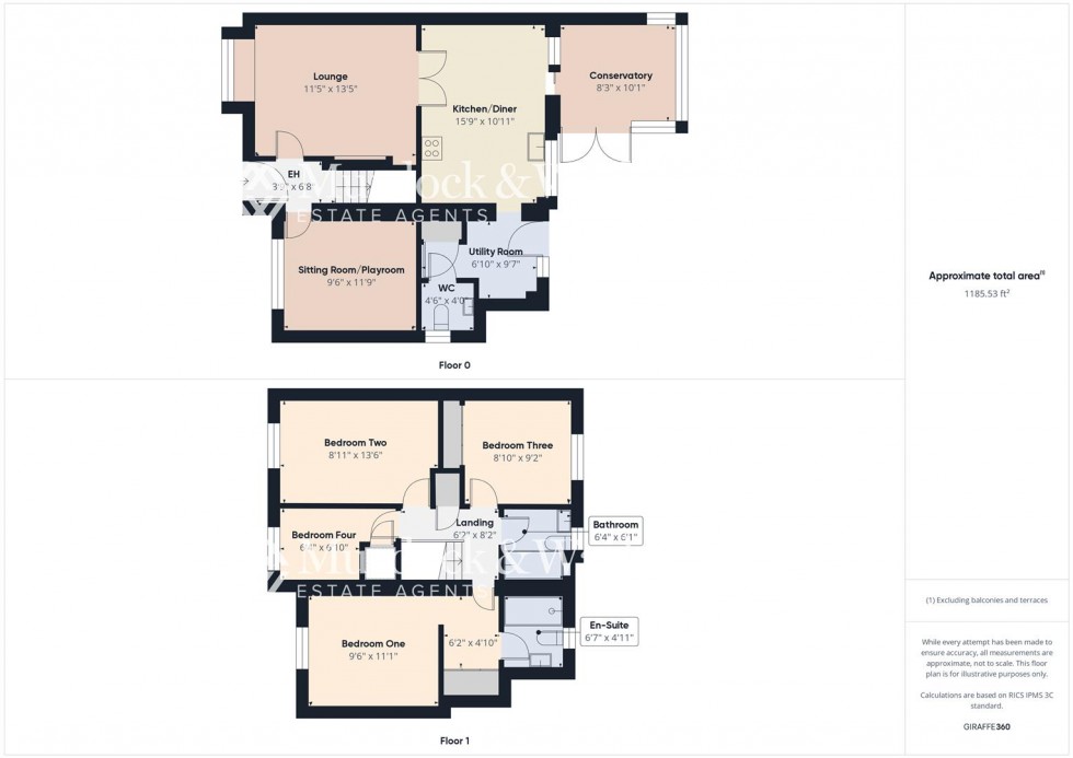 Floorplan for Kestrel Gardens, Quedgeley, Gloucester