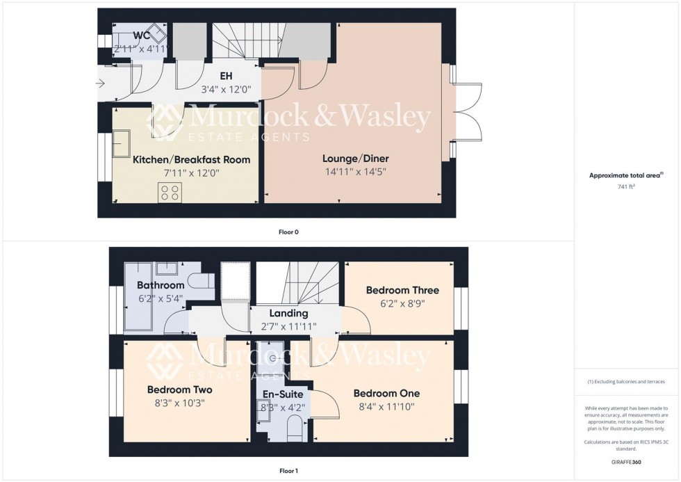 Floorplan for Oswalds Close, Longford, Gloucester