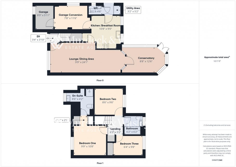 Floorplan for Bay Tree Road, Abbeymead, Gloucester