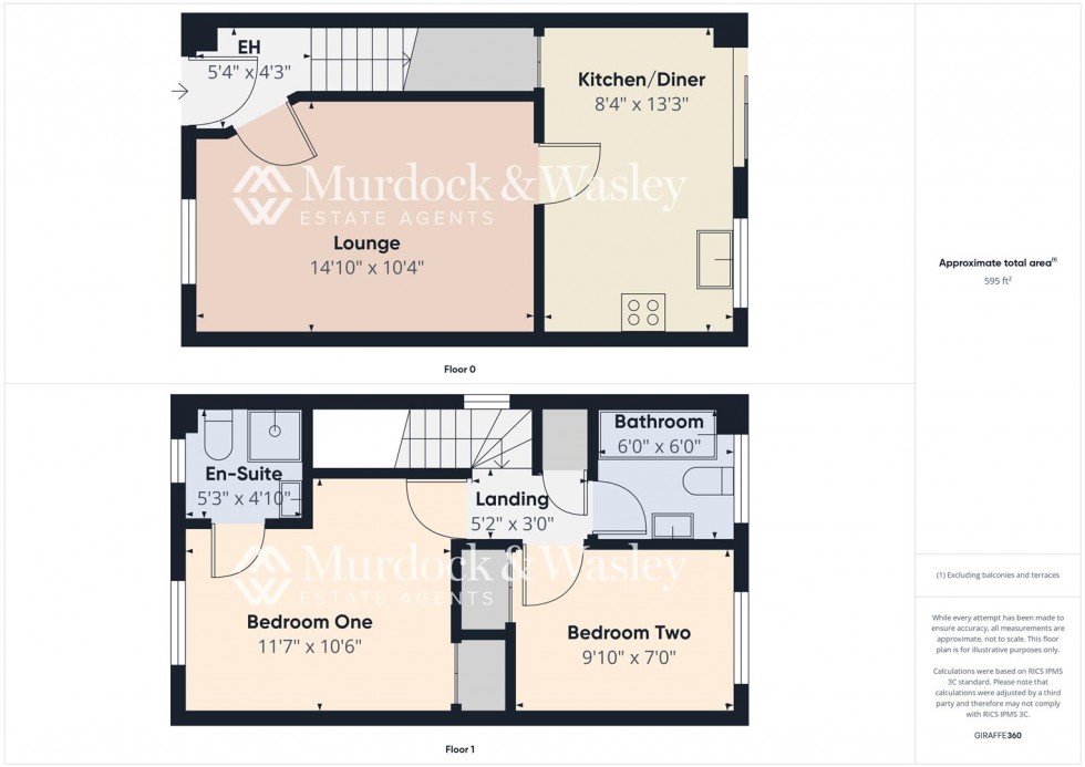 Floorplan for Stanbury Mews, Hucclecote, Gloucester