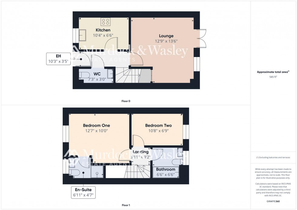 Floorplan for Goldfinch Walk, Brockworth, Gloucester