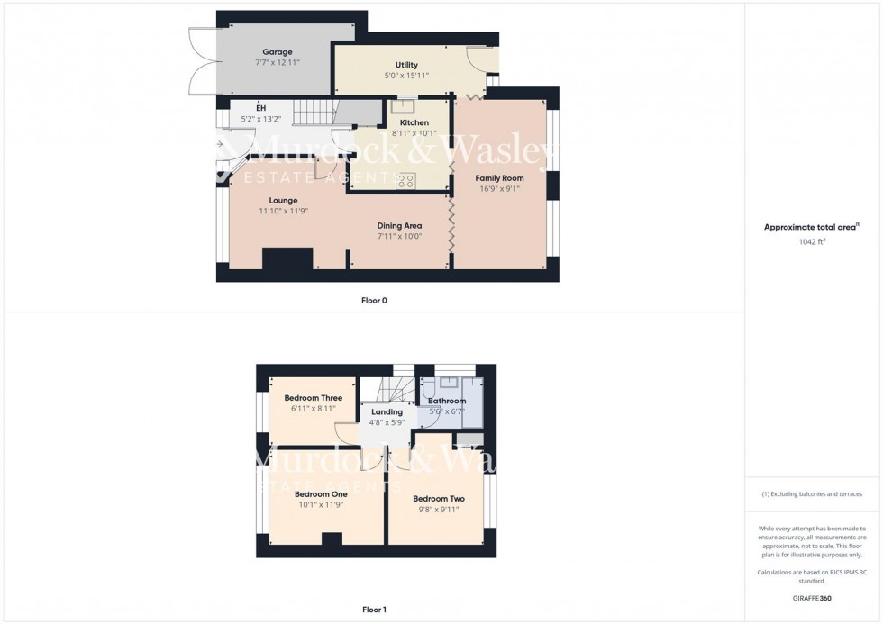 Floorplan for Thompson Way, Innsworth, Gloucester