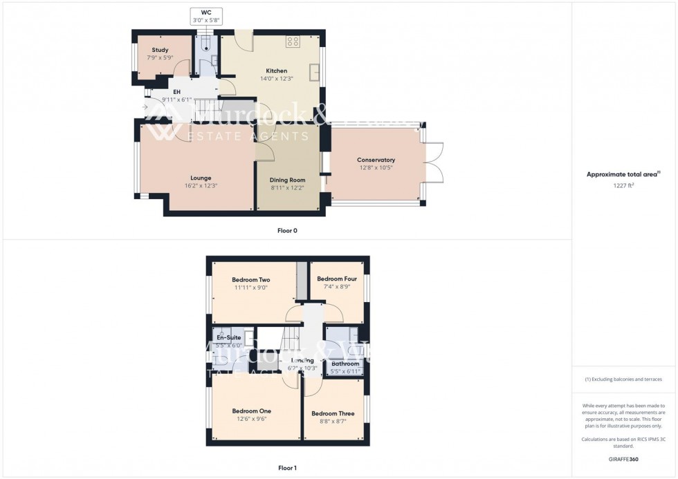 Floorplan for Daffodil Close, Abbeymead, Gloucester