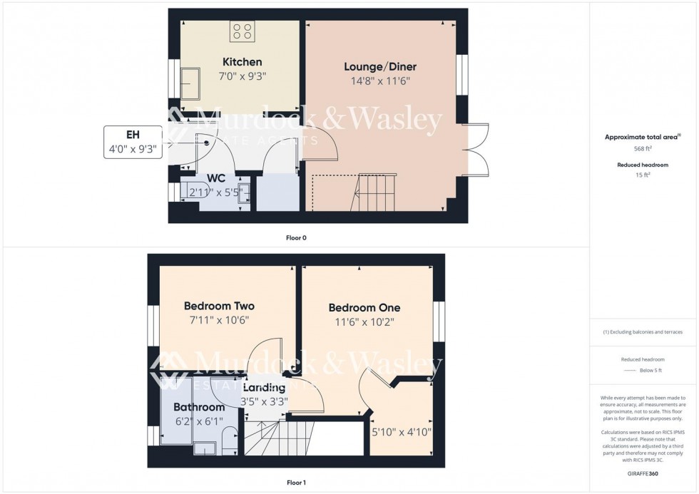 Floorplan for Hartley Gardens, Gloucester