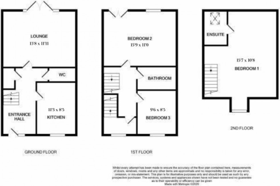 Floorplan for Pevensey Place Kingsway, Gloucester
