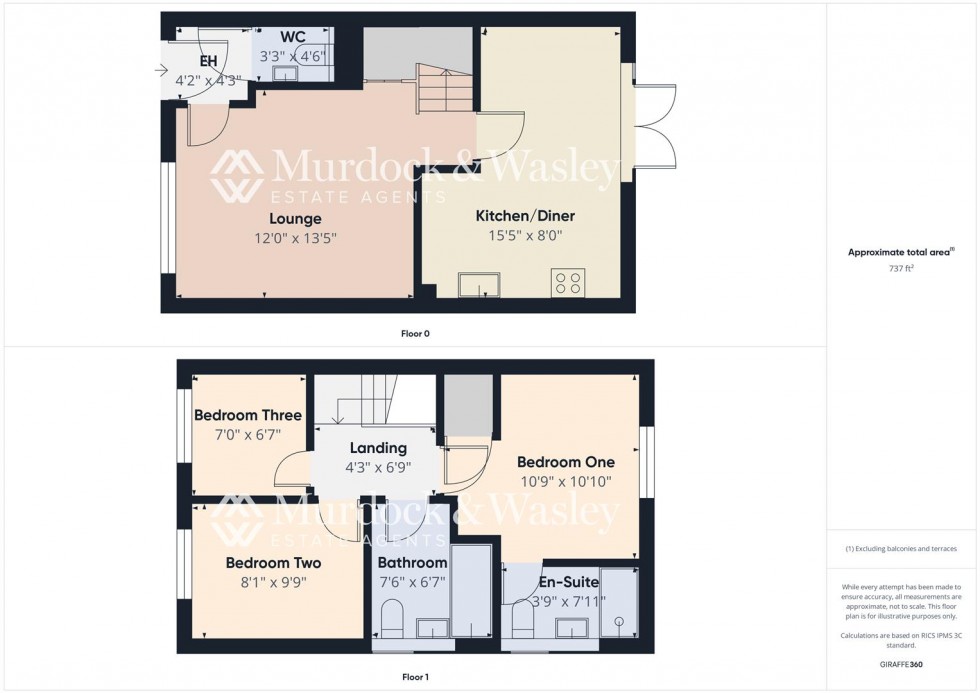 Floorplan for Bluebell Crescent, Brockworth