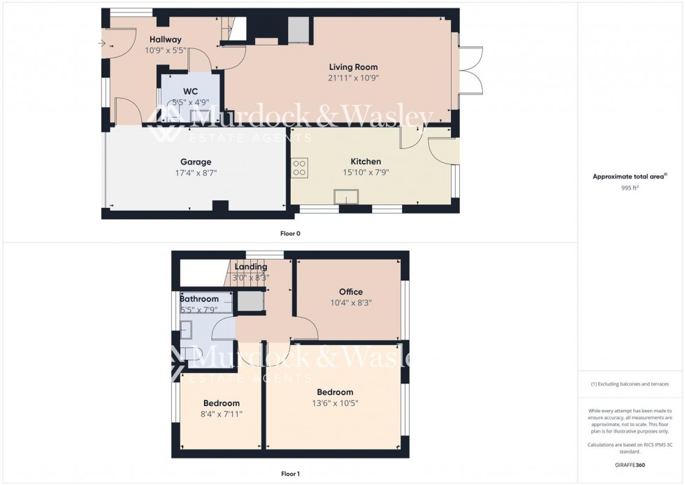 Floorplan for Castle Hill Drive, Brockworth, Gloucester