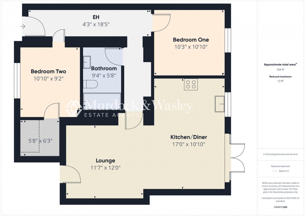 Floorplan for Sandyleaze, Longlevens Gloucester