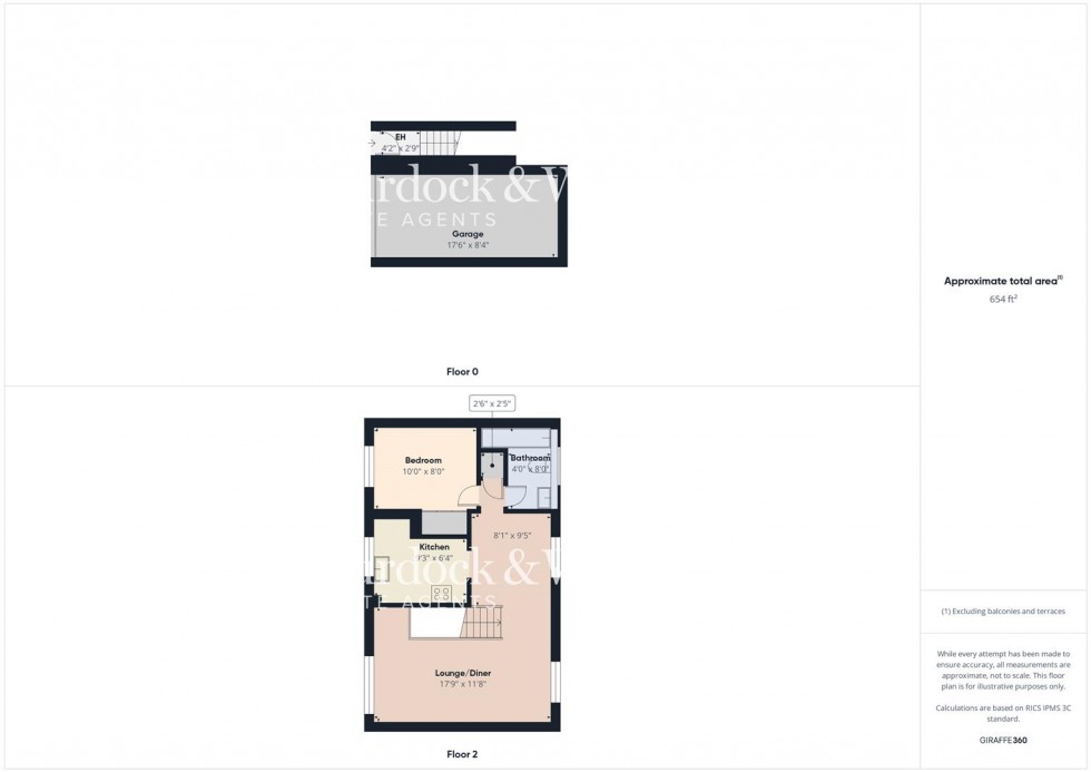 Floorplan for Darleydale Close, Hardwicke