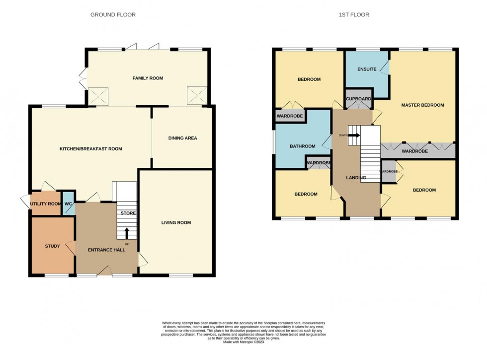 Floorplan for Shorn Brook Close, Hardwicke, Gloucester