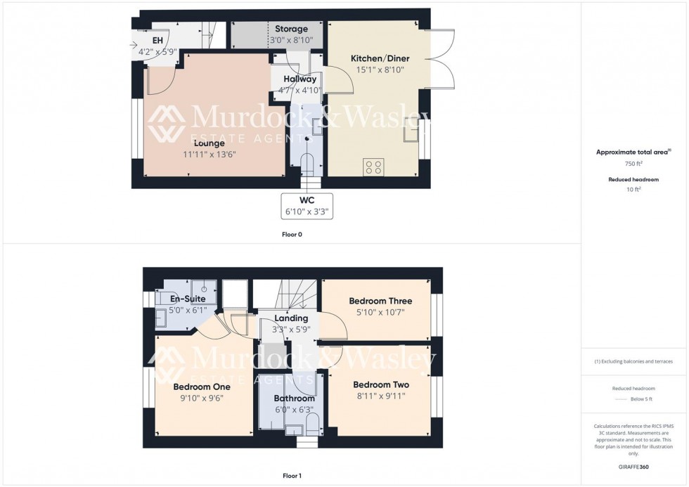 Floorplan for Longstone Avenue, Longford