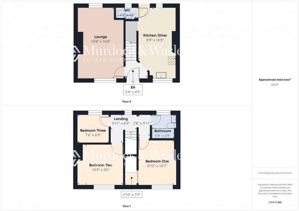 Floorplan for Wheatstone Road, Gloucester