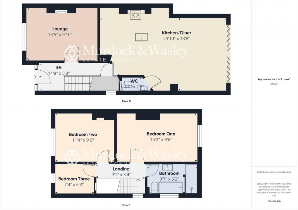 Floorplan for Tewkesbury Road, Twigworth, Gloucester