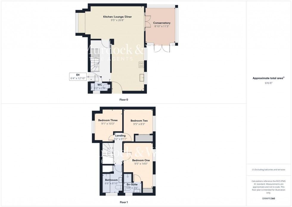 Floorplan for Upton Lane, Abbeymead, Gloucester