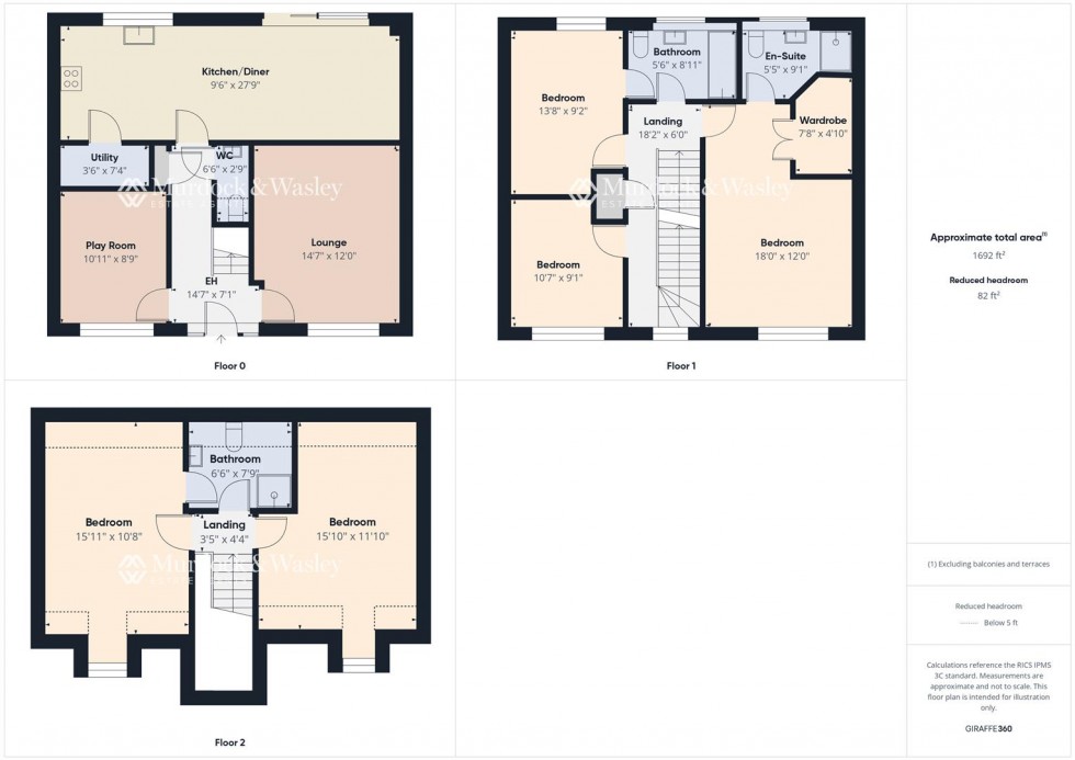 Floorplan for New Dawn View, Gloucester