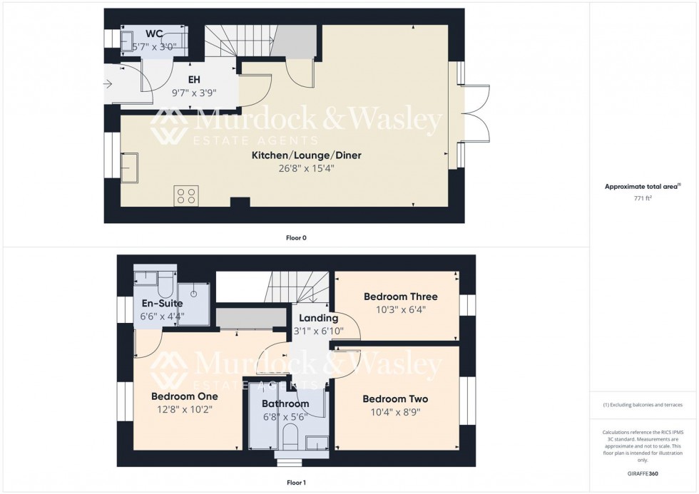 Floorplan for Robinswood Close, Brockworth