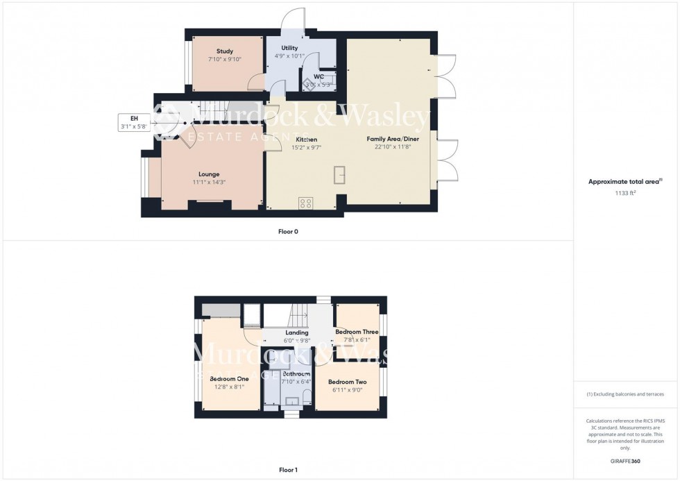 Floorplan for Alders Green, Longlevens, Gloucester
