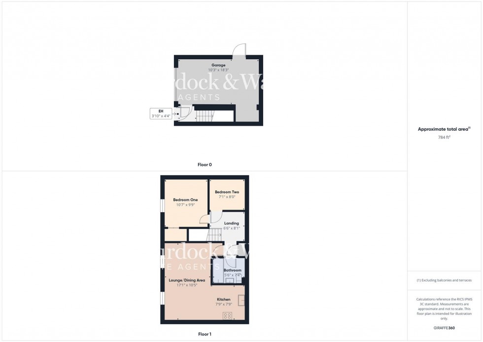Floorplan for Barton Close, Innsworth, Gloucester