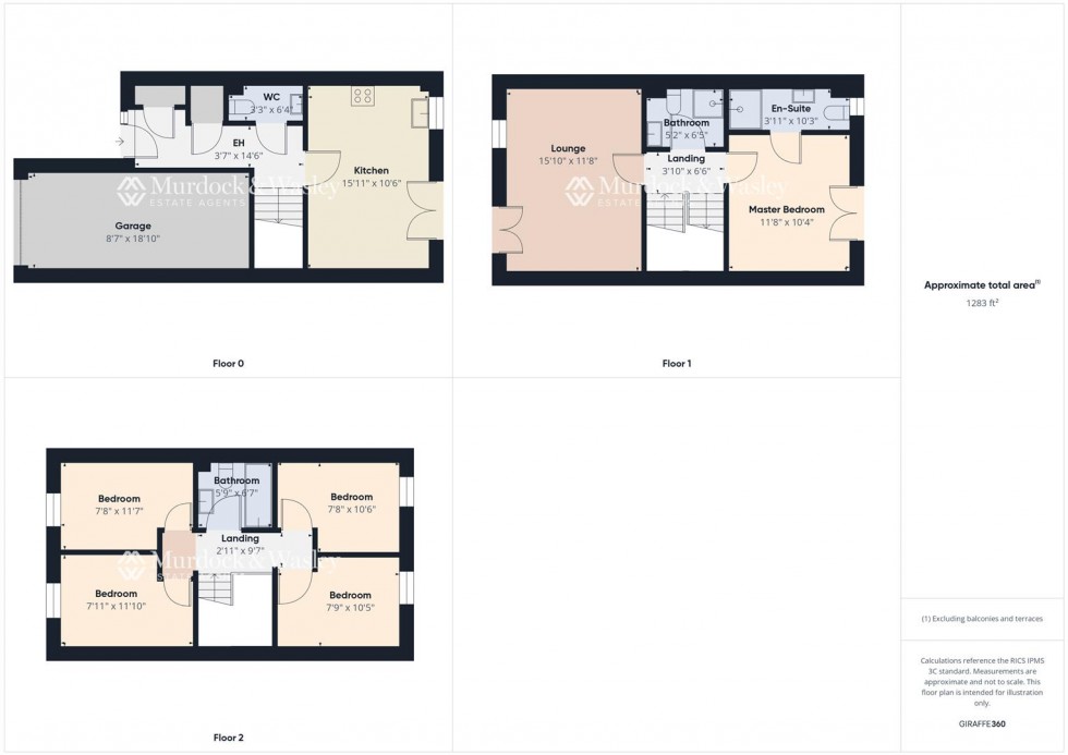 Floorplan for Pillowell Drive, Gloucester