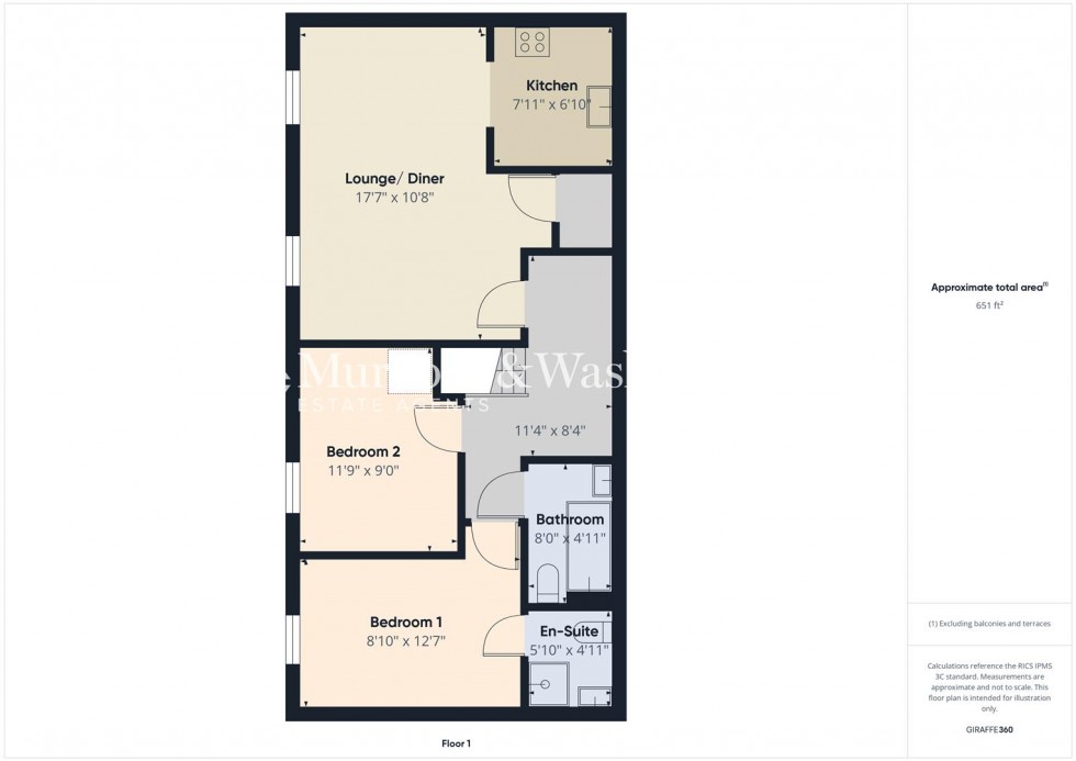 Floorplan for Tiger Moth Close, Brockworth, Gloucester