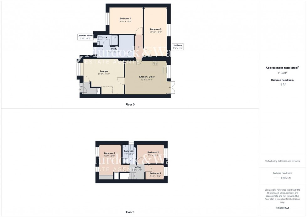 Floorplan for Neptune Close, Abbeymead