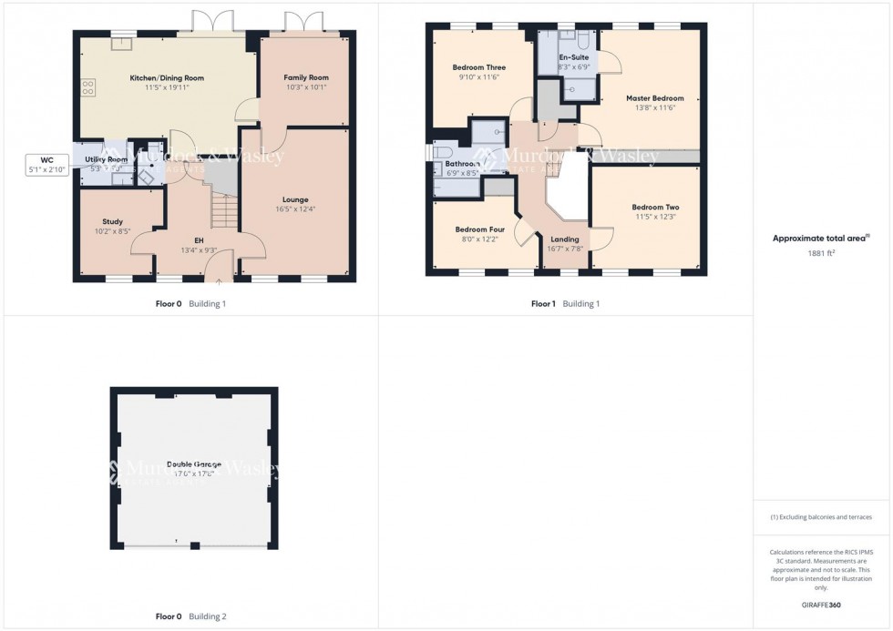 Floorplan for Brambling Way, Hardwicke
