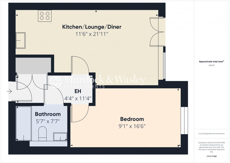 Floorplan for Friars Orchard, Gloucester