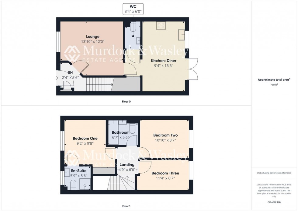 Floorplan for Fersfield Gardens Kingsway, Gloucester