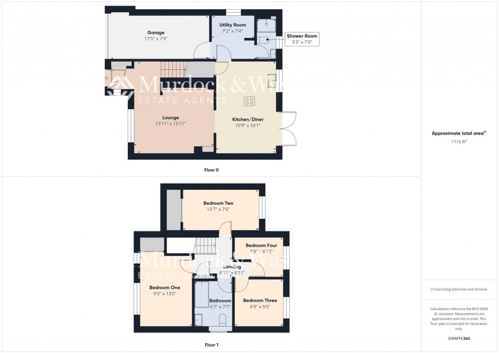 Floorplan for Alders Green, Longlevens, Gloucester