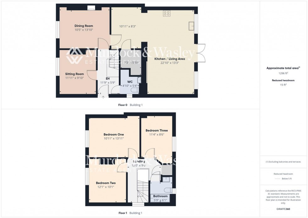 Floorplan for Grove Crescent, Barnwood, Gloucester