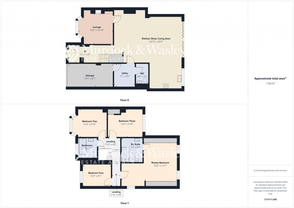 Floorplan for Ennerdale Avenue, Longlevens, Gloucester