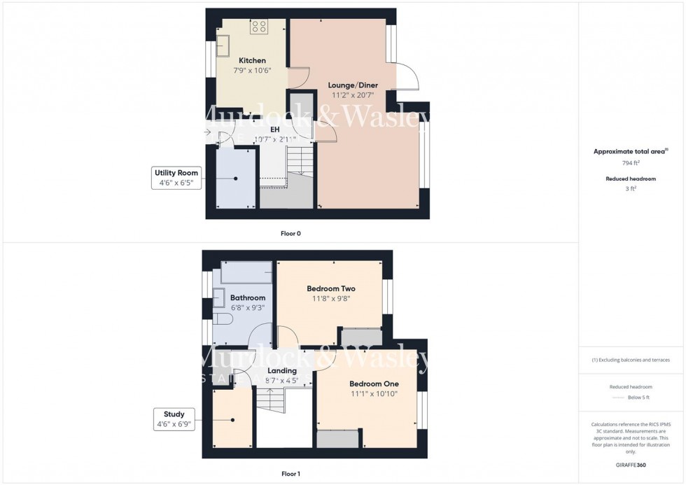 Floorplan for Ryder Row, Innsworth, Gloucester