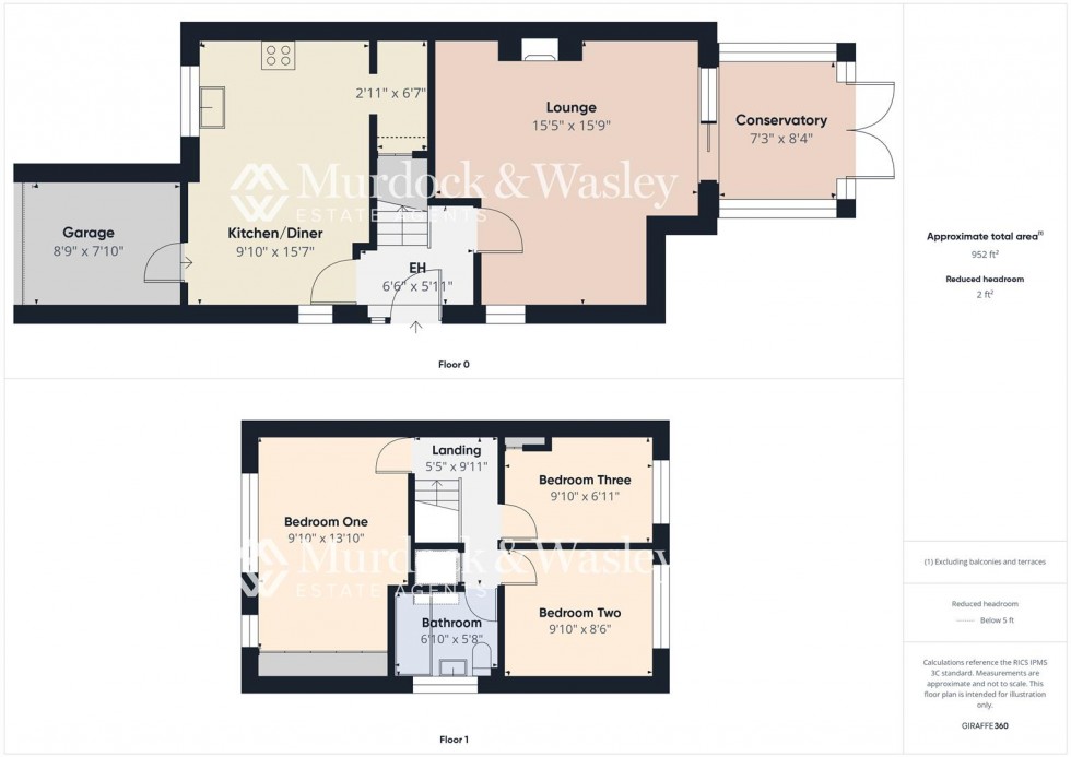Floorplan for Beechcroft Road, Longlevens, Gloucester