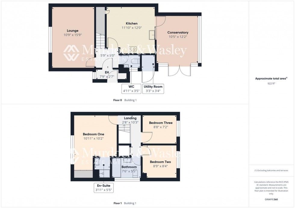 Floorplan for Courtfield Road, Quedgeley, Gloucester