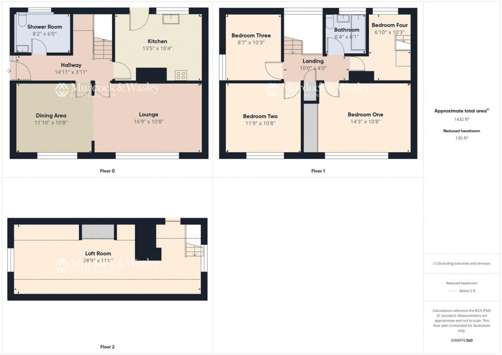 Floorplan for Woods Orchard Road, Tuffley, Gloucester