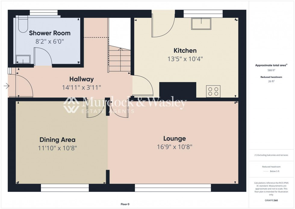 Floorplan for Woods Orchard Road, Tuffley, Gloucester