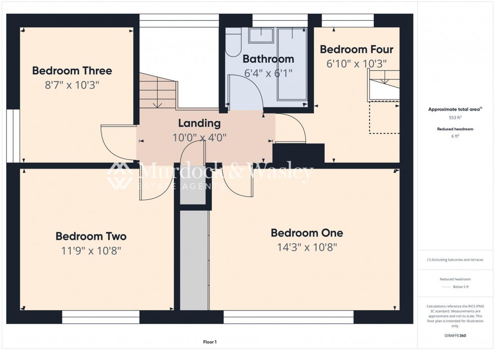 Floorplan for Woods Orchard Road, Tuffley, Gloucester