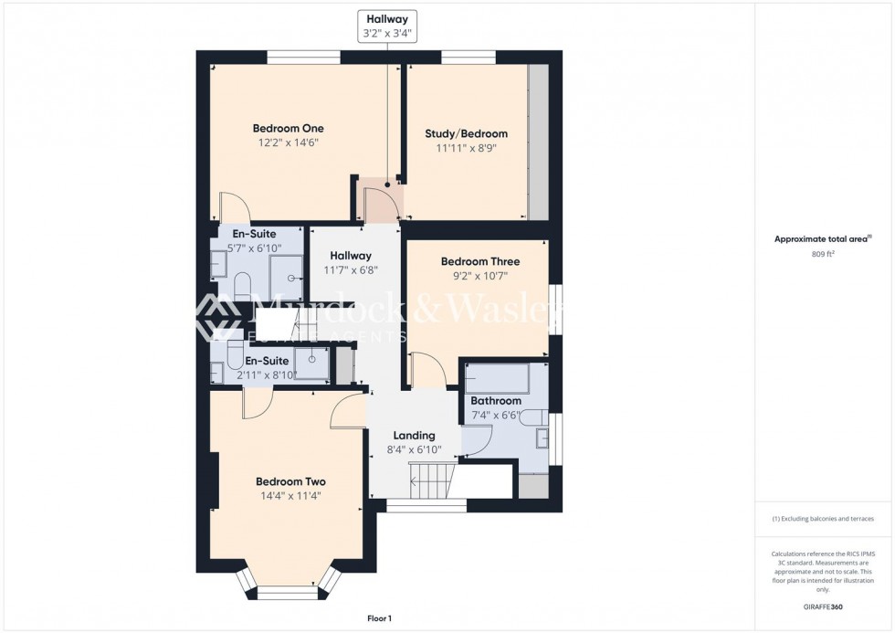 Floorplan for King Edwards Avenue, Gloucester