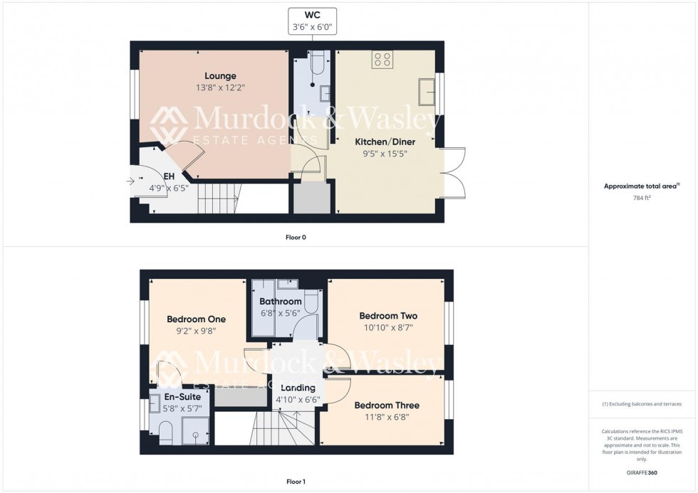 Floorplan for Martyn Close, Brockworth, Gloucester