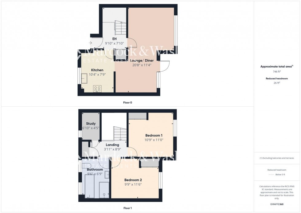 Floorplan for Ryder Row, Innsworth, Gloucester