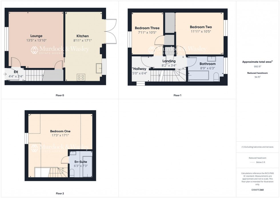 Floorplan for Montgomery Cllose, Hucclecote, Gloucester