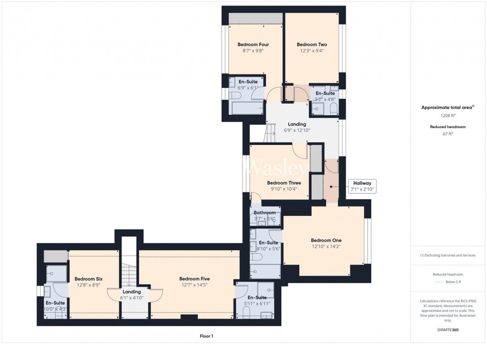 Floorplan for Tuffley Avenue, Linden, Gloucester